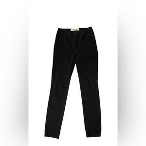 SOFT SURROUNDINGS, Fly Front Skinny Black Jeans Women’s size 4